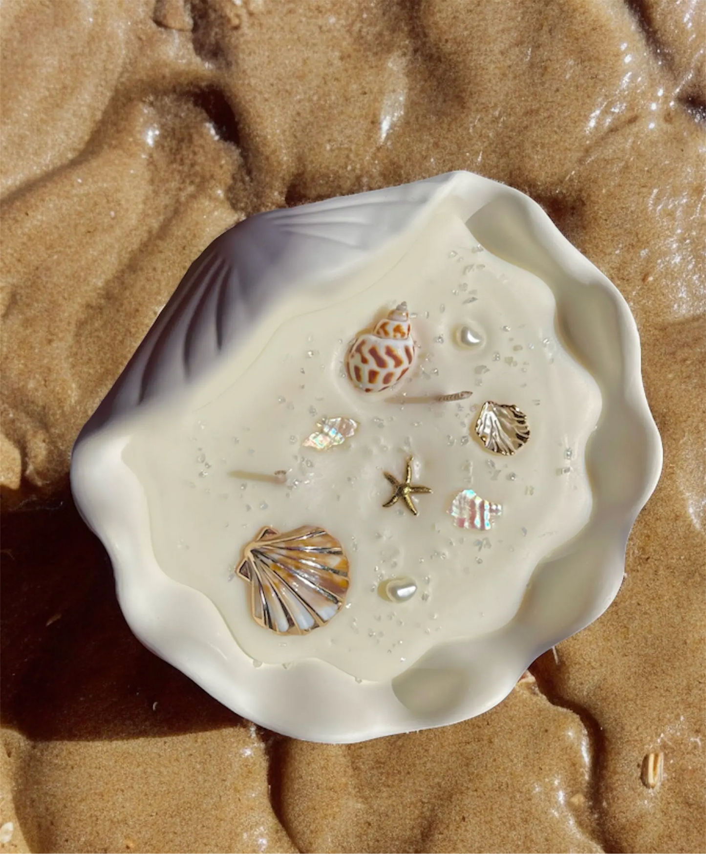 bougie vegetale et artisanale, senteur fleur de Coton parfum de Grasse